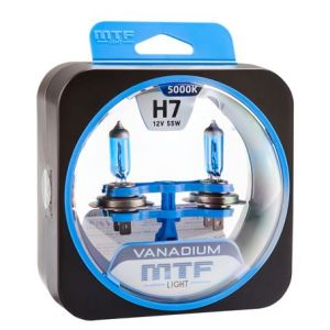 Лампа галогенная MTF H7 Vanadium