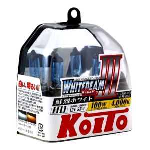 Лампа галогенная Koito Whitebeam III H11 P0750W 4000K 12V 55W