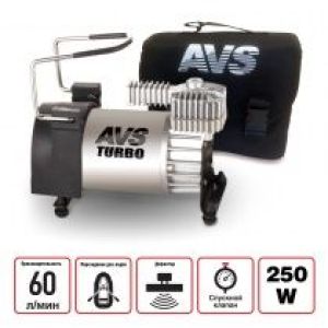 Компрессор автомобильный Turbo AVS KS 600